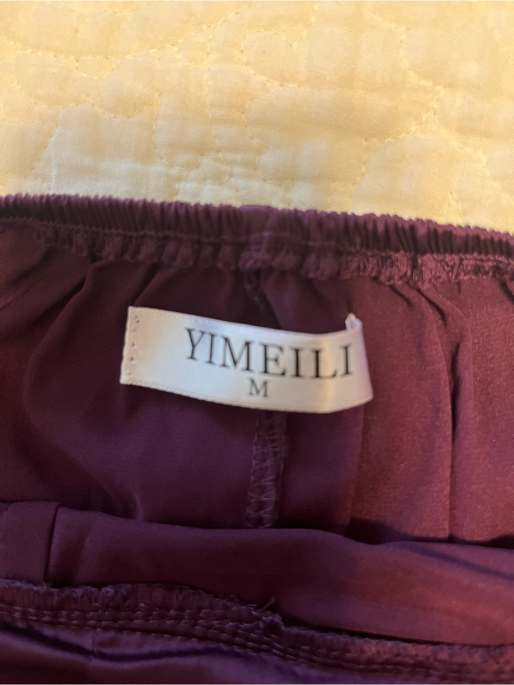 Backless Women's Dress in Deep Plum